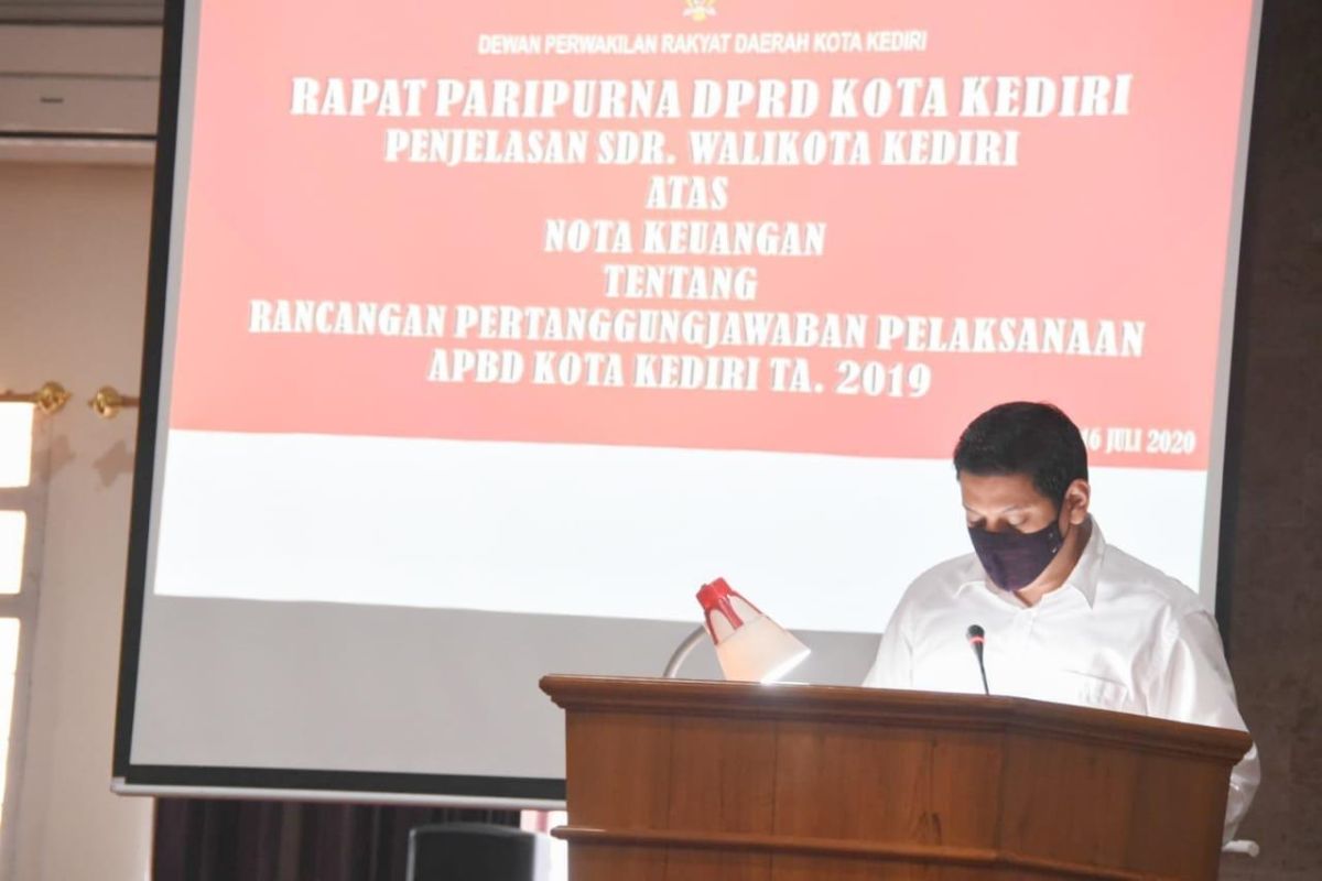 Realisasi pendapatan daerah APBD 2019 Kota Kediri melebihi target