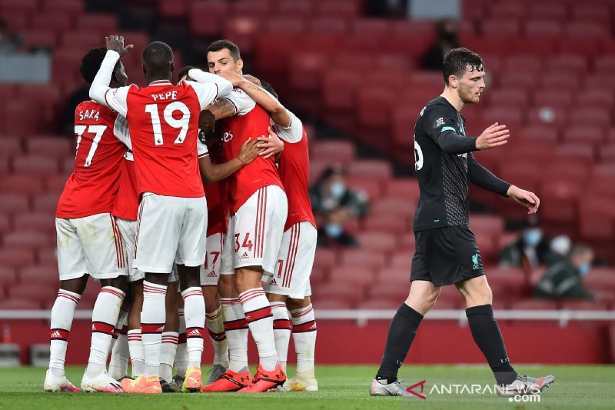 Dua blunder buat Liverpool tersungkur di kandang Arsenal