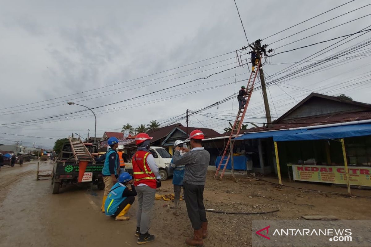 PLN : 87 persen listrik di Luwu Utara kembali pulih