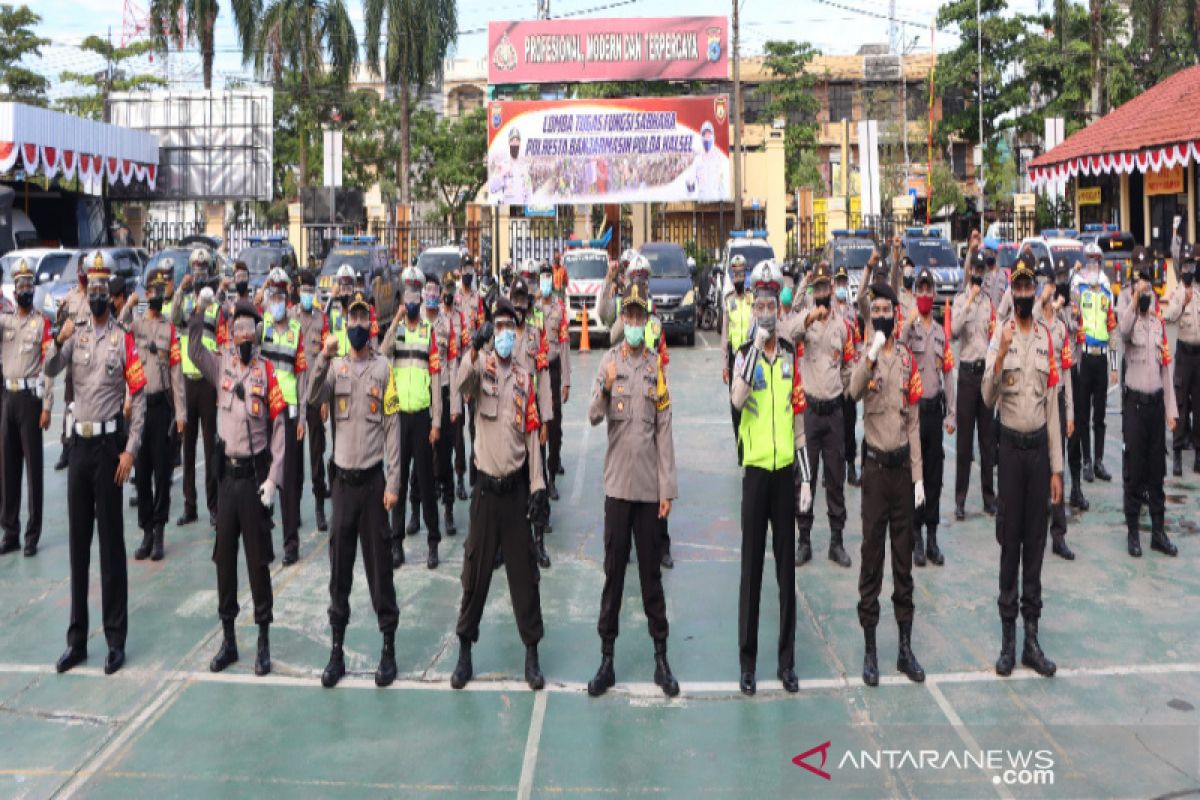 Polresta Banjarmasin akan kembali membangun beberapa kampung tangguh di zona merah