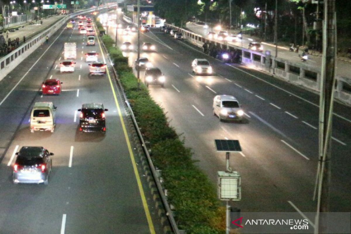 Lalu lintas di kawasan Gedung DPR/MPR/DPD RI kembali normal