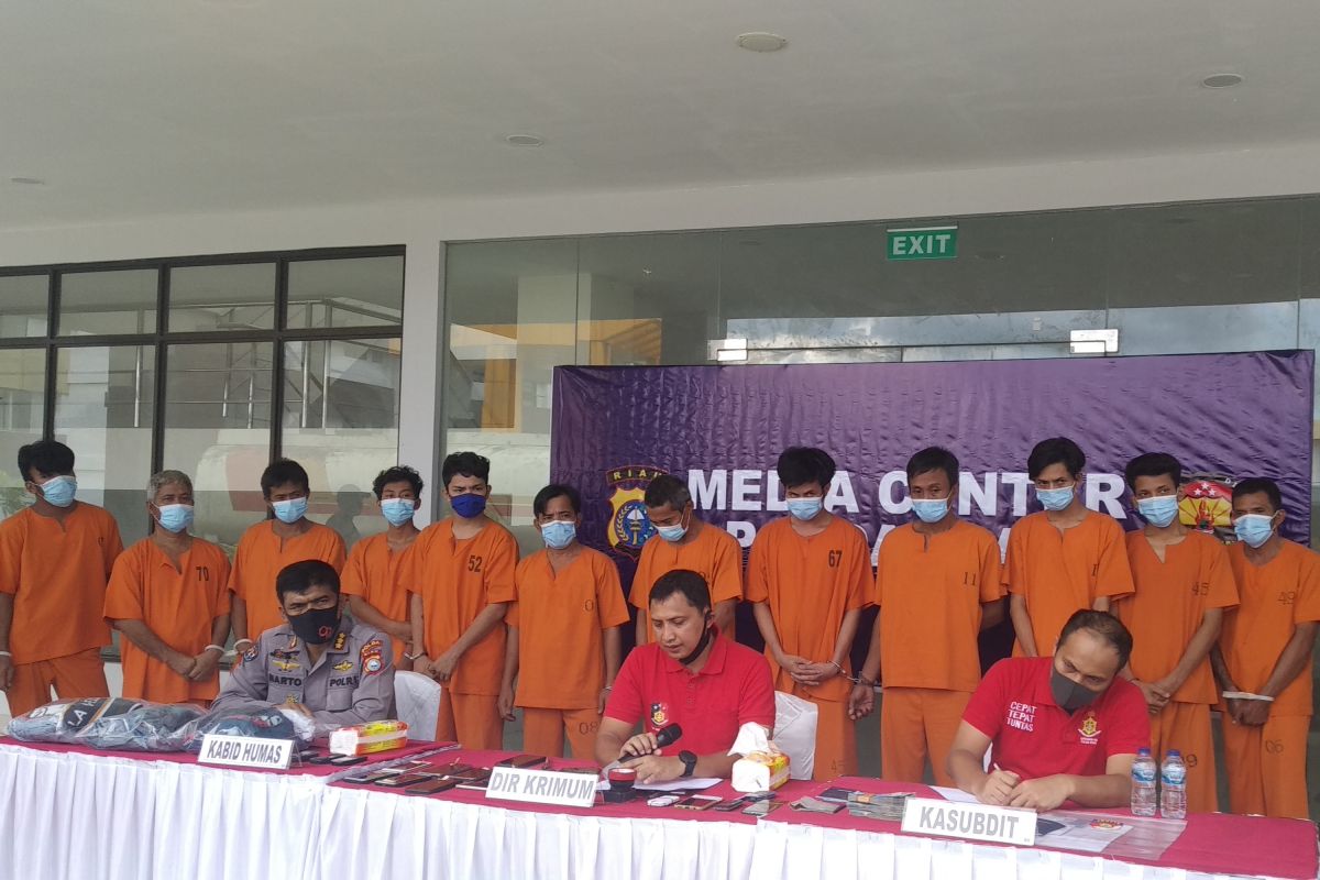 Polda Riau bongkar sindikat perampokan truk minyak sawit
