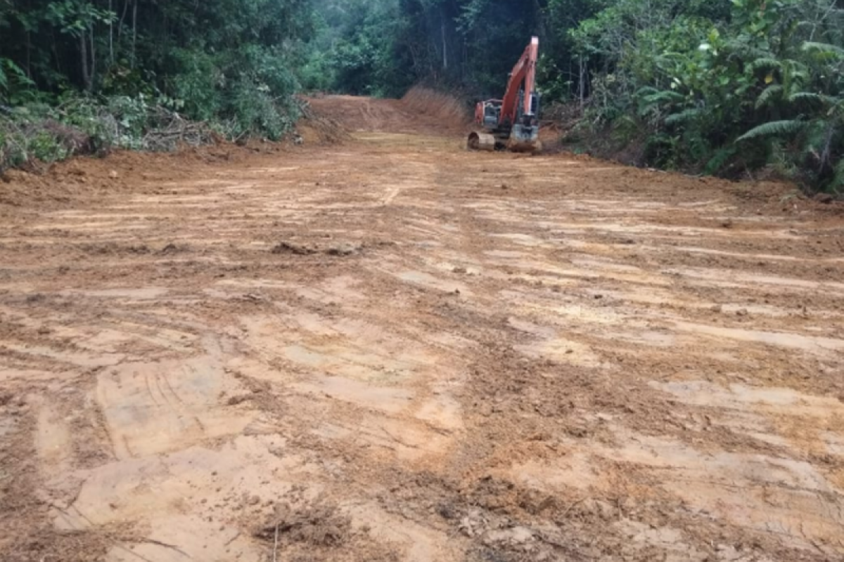 Dandim Putussibau optimis pekerjaan TMMD di perbatasan tepat waktu