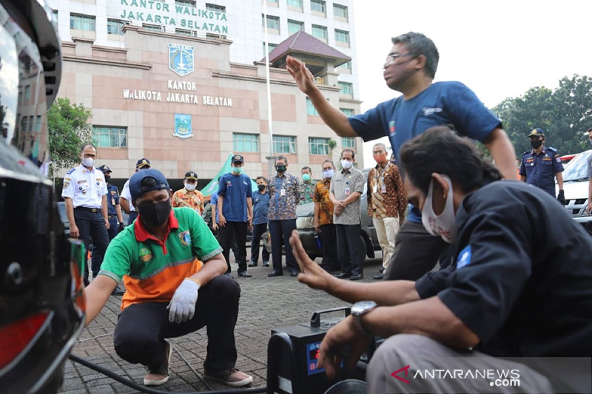 Uji emisi di Jakarta Selatan diikuti 421 kendaraan