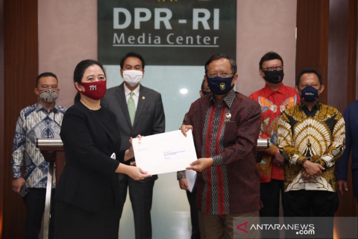 DPR terima Surat Presiden tentang usulan RUU BPIP dari Pemerintah