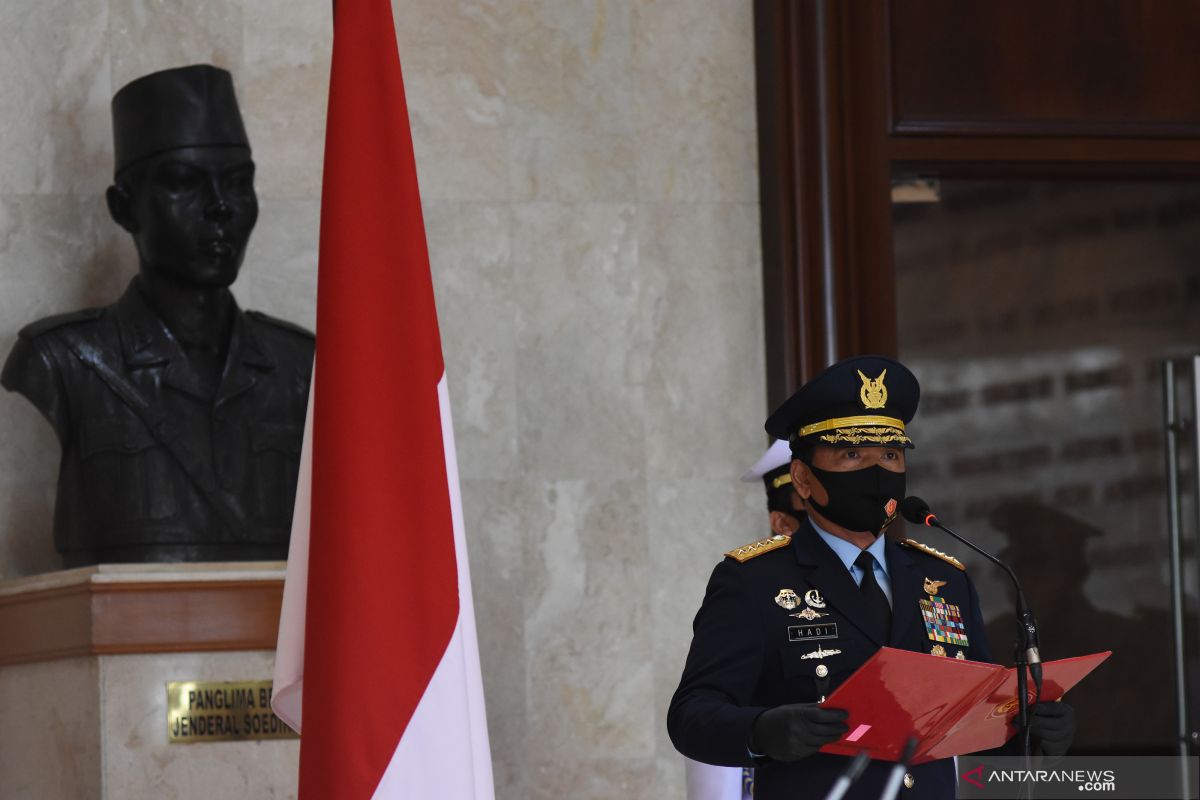 Panglima TNI mutasi jabatan 14 perwira tinggi