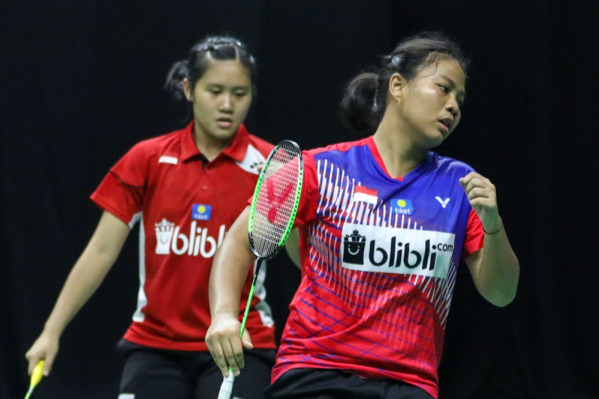 Jesita/Lanny takjub kalahkan unggulan kedua di turnamen internal PBSI