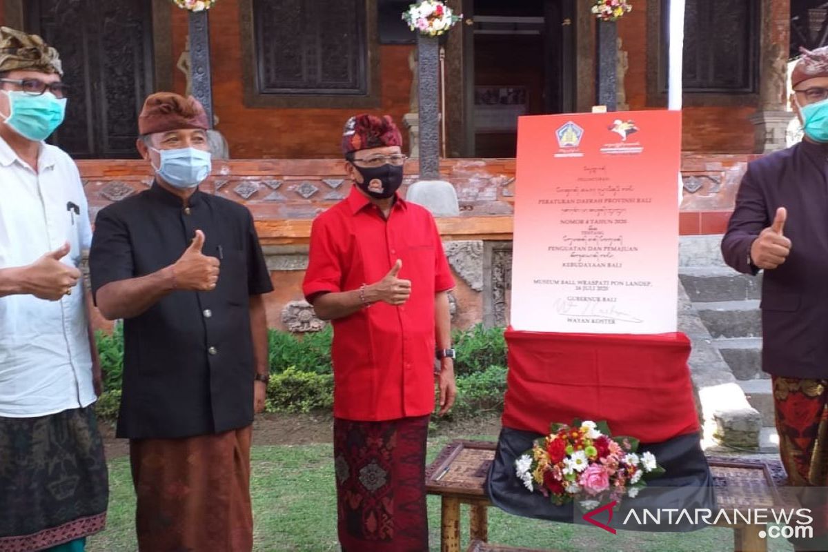 Pemprov Bali atur 19 objek lewat Perda Pemajuan Kebudayaan