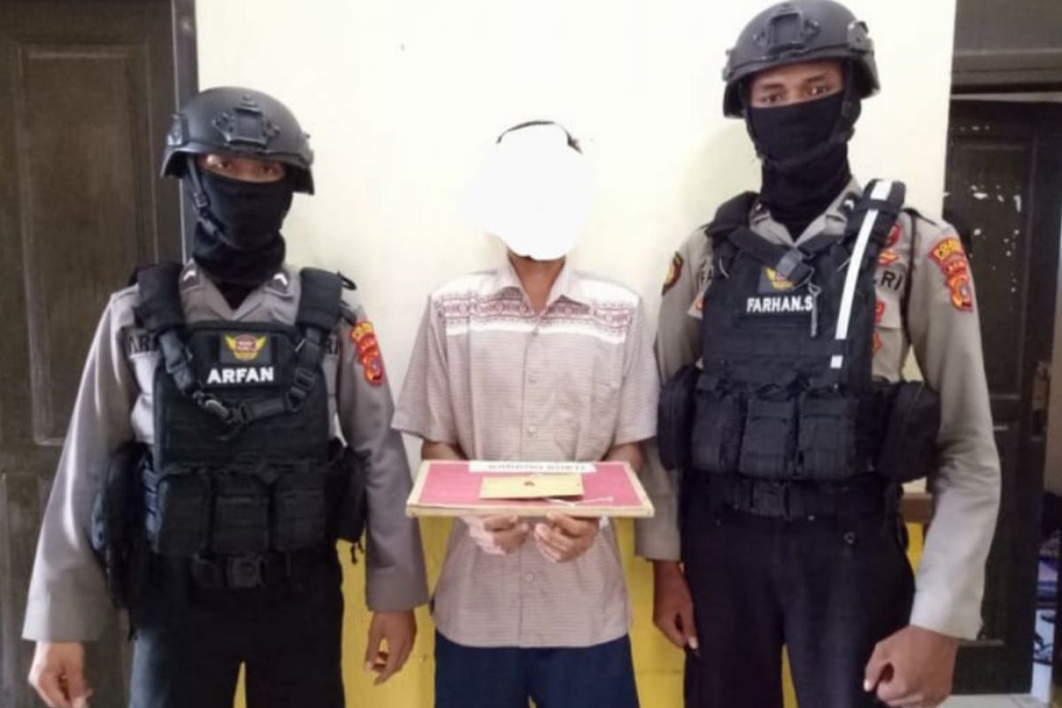 Pria penyedia ganja ke ibu di Aceh Utara juga dibekuk polisi