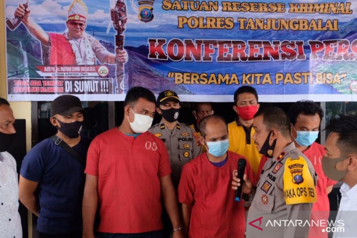 Polres Tanjungbalai ungkap kasus pencurian obat di RSUD Tengku Mansyur