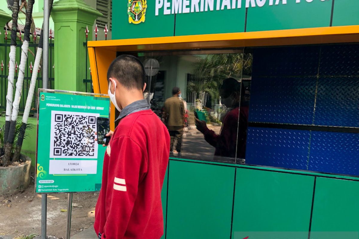 Yogyakarta pasang 200 titik QR code mendukung pemantauan COVID-19