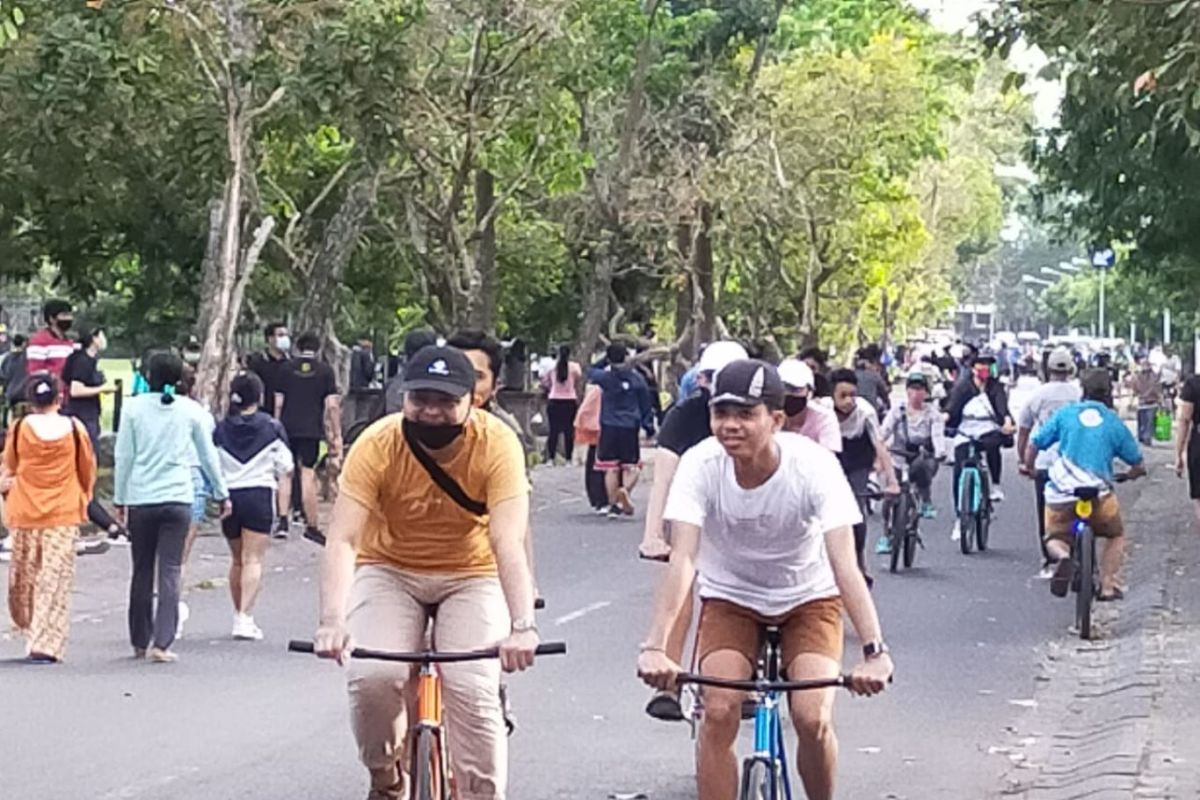 Dishub Denpasar tunda CFD di Renon dan Lumintang