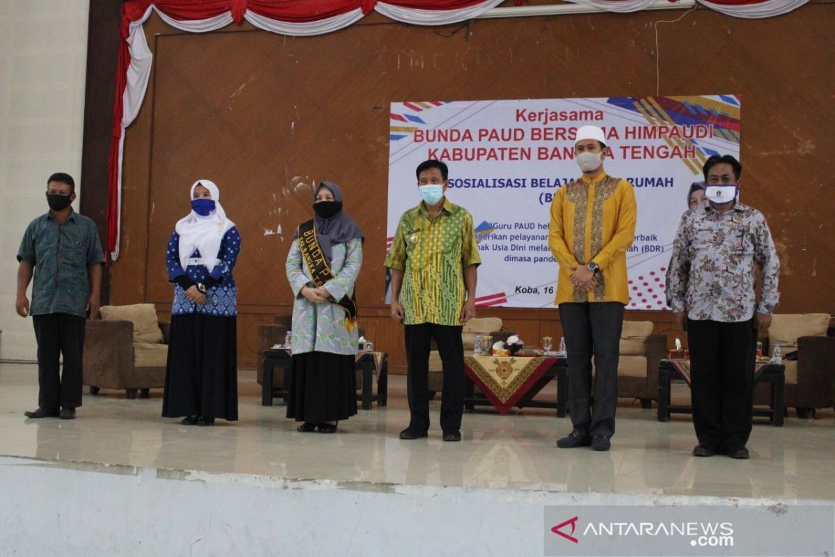 Himpaudi Bangka Tengah sosialisasikan metode belajar dari rumah