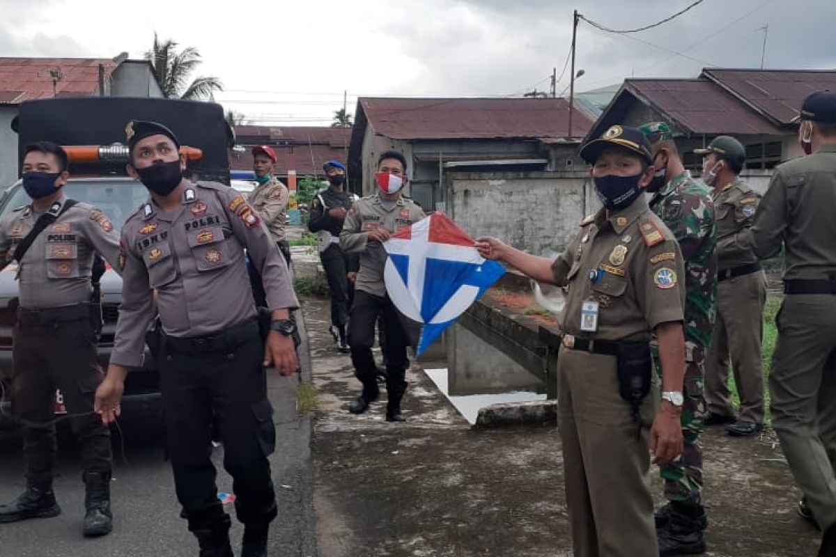 Tim Gabungan razia pemain layangan