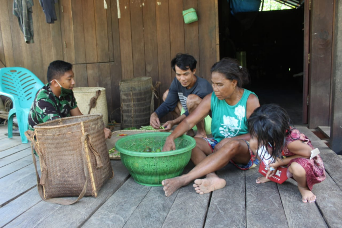 Praka Sigit bantu warga panen sayur di kebun