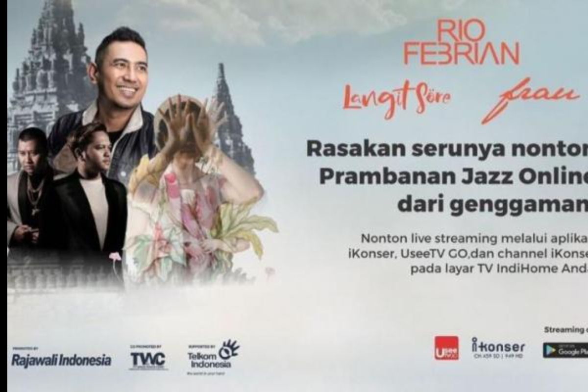 Prambanan Jazz Online jadi konser outdoor pertama yang digelar virtual di Indonesia