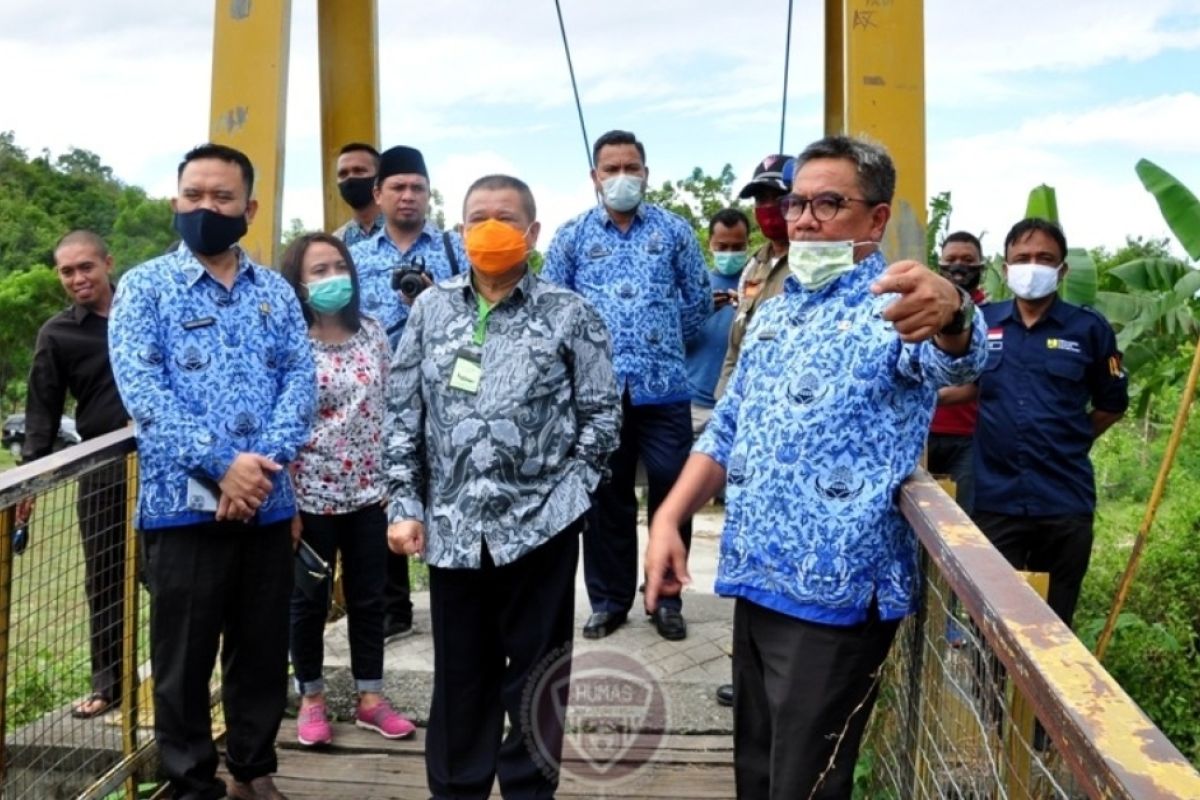 Pemprov Gorontalo usulkan pembangunan Jembatan Bendungan yang putus