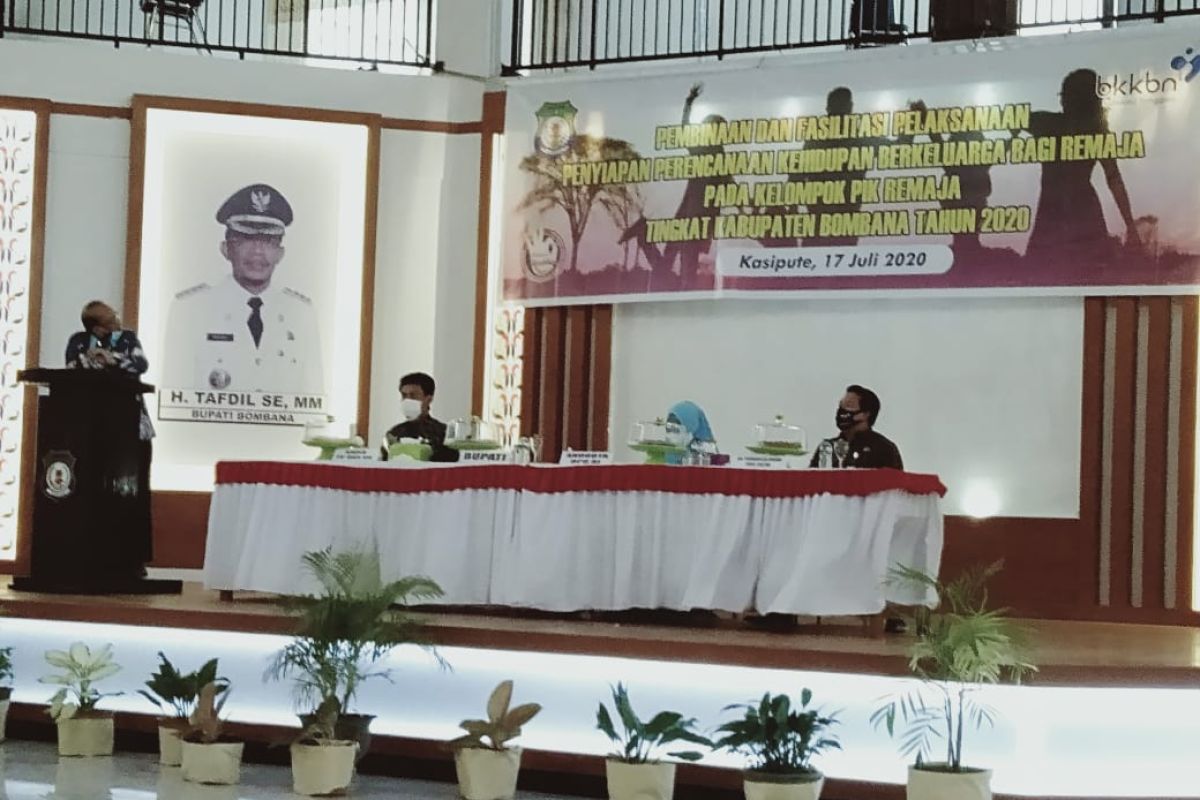 BKKBN Sultra gelar workshop penyiapan kehidupan berkeluarga bagi remaja di Bombana