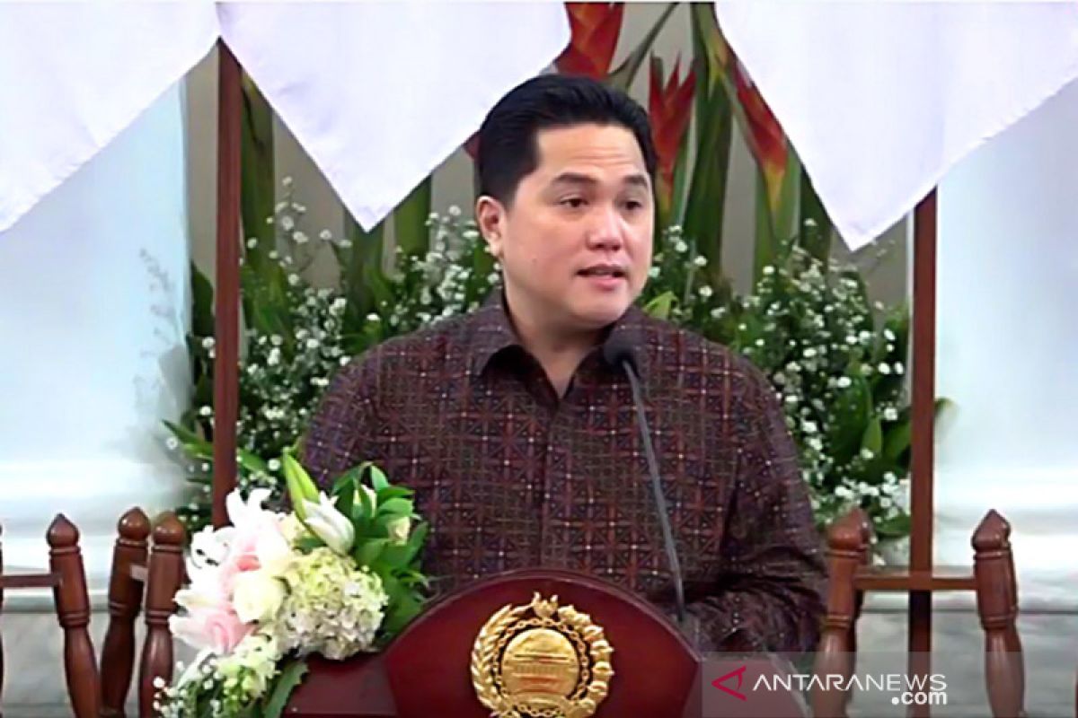 Erick Thohir: Target pemberian vaksin COVID-19 pada awal 2021 jadi 