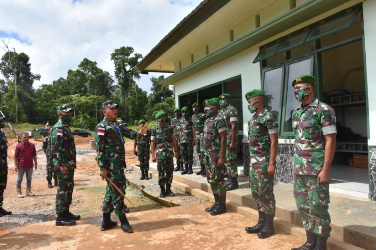 Danrem 174/ATW optimistis bangunan markas Batalyon 757/GV selesai tepat waktu