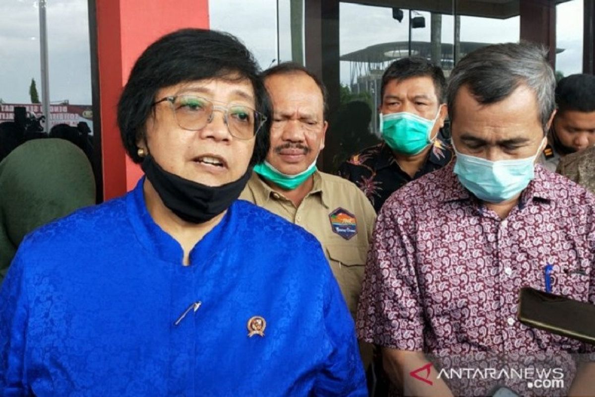 Menteri Siti Nurbaya jadikan Riau model pencegahan karhutla permanen nasional