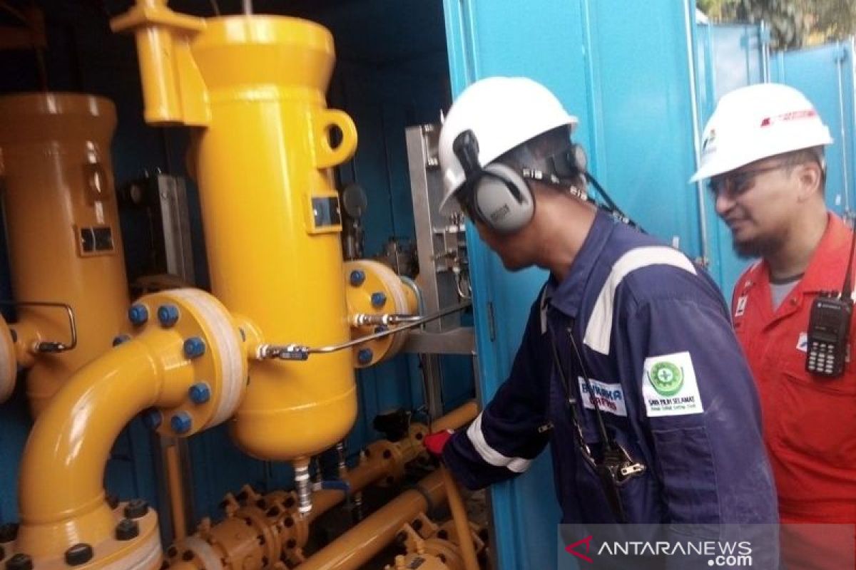 Pemasangan sambungan gas rumah tangga di Kabupaten Penajam sudah 40 persen