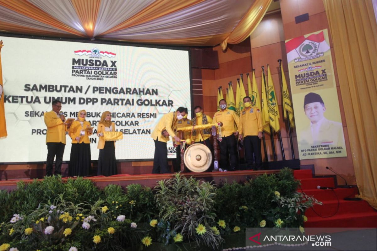 Paman birin kembali pimpin partai Golkar kalsel