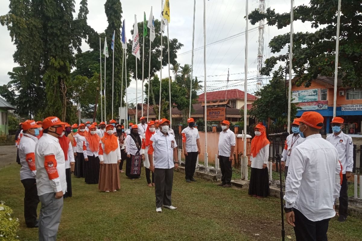 KPU Agam gelar apel gerakkan Coklik serentak