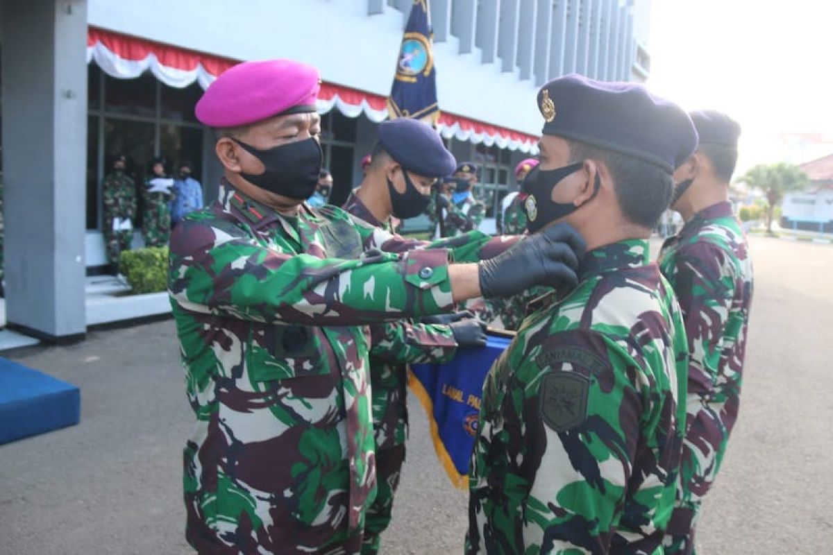 Personel TNI AL Palembang fokus amankan perairan Sungai Musi