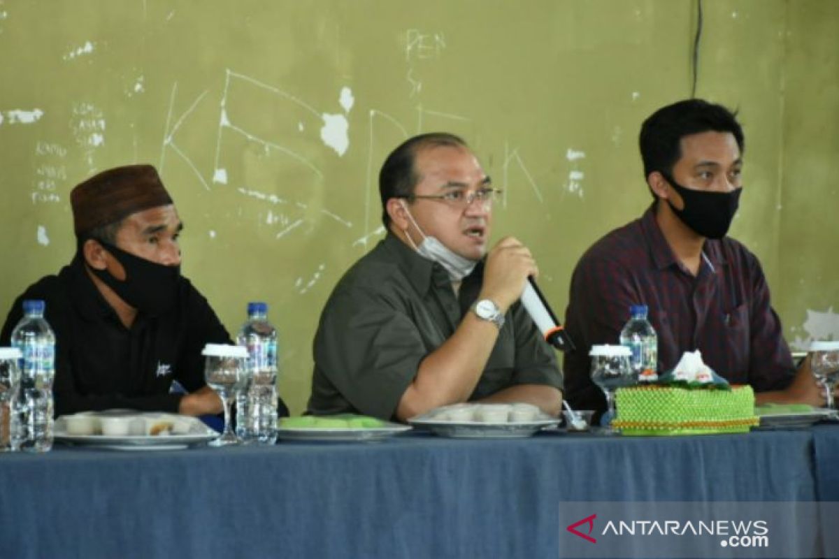 Gubernur Erzaldi sosialisasikan tambak udang sebagai potensi ekonomi Tanjung Labu