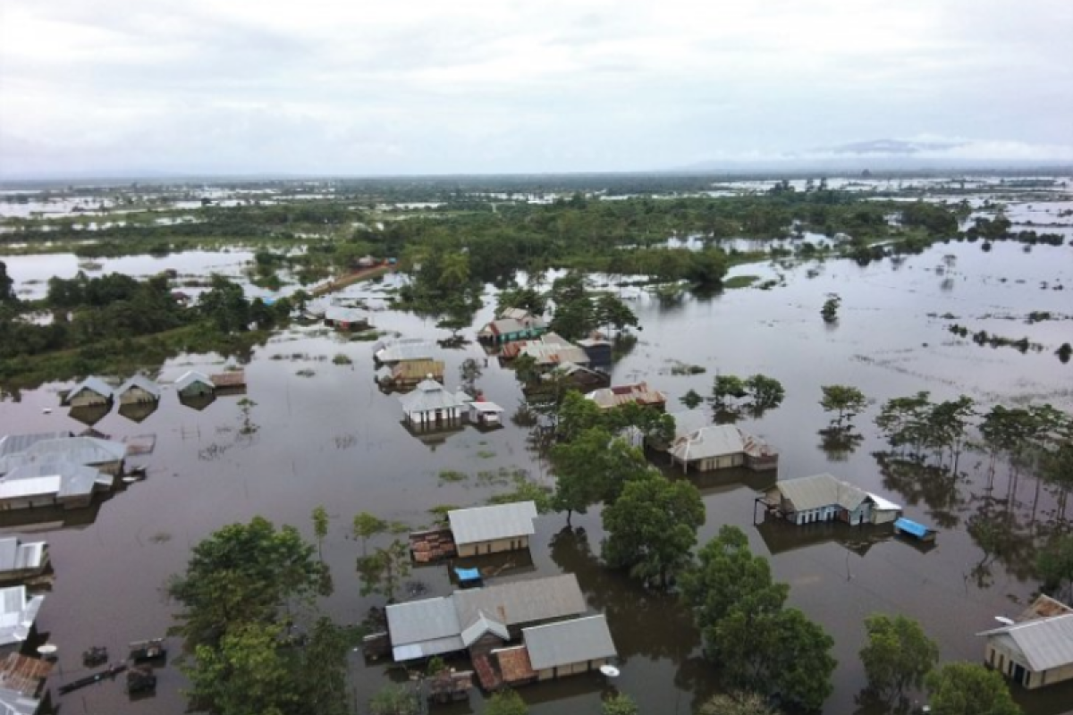 Banjir Konawe, dua desa masih terisolasi