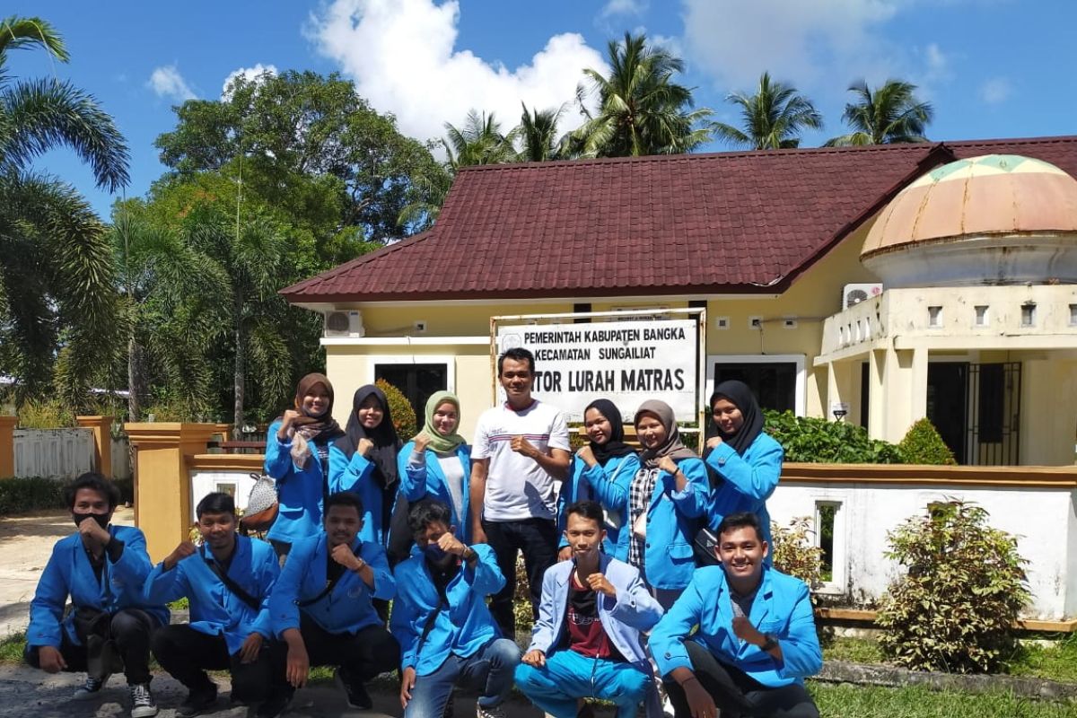 Mahasiswa UBB gelar kegiatan pengabdian masyarakat