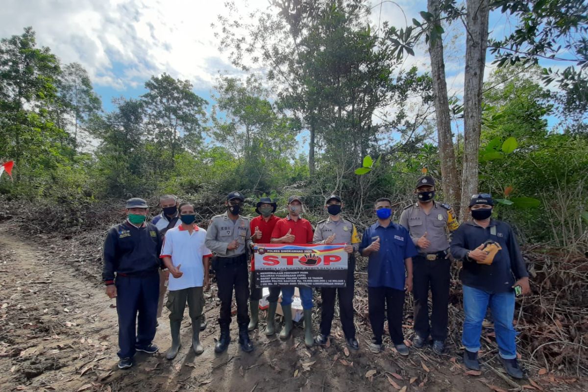 Polres Singkawang imbau masyarakat ikut cegah karhutla