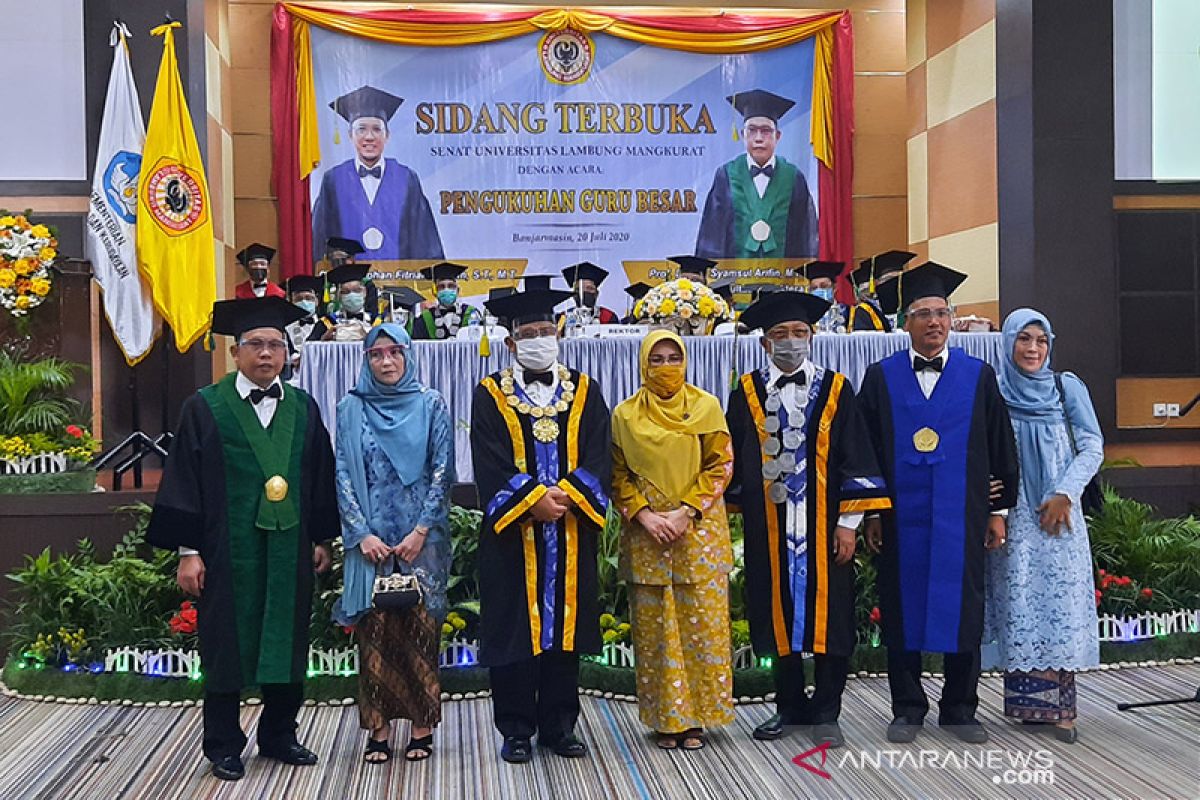 Universitas Lambung Mangkurat kini miliki 56 guru besar