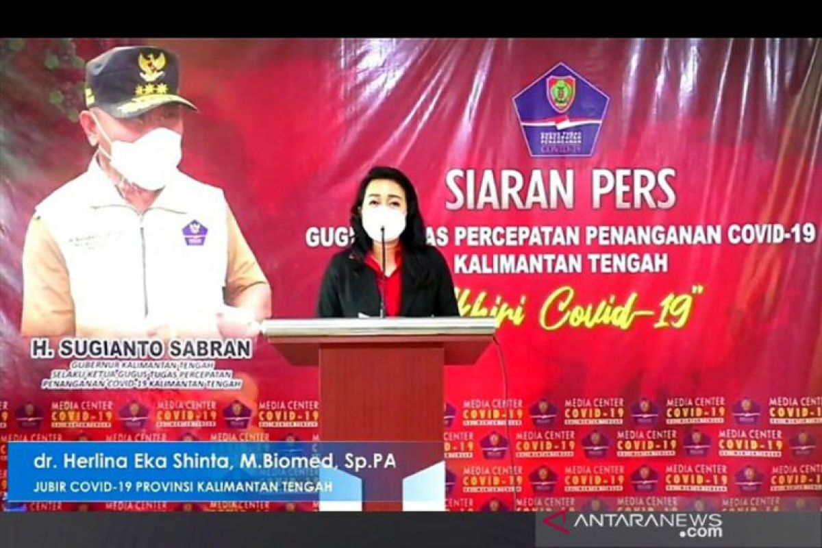 Empat daerah di Kalteng berkategori zona merah  COVID-19