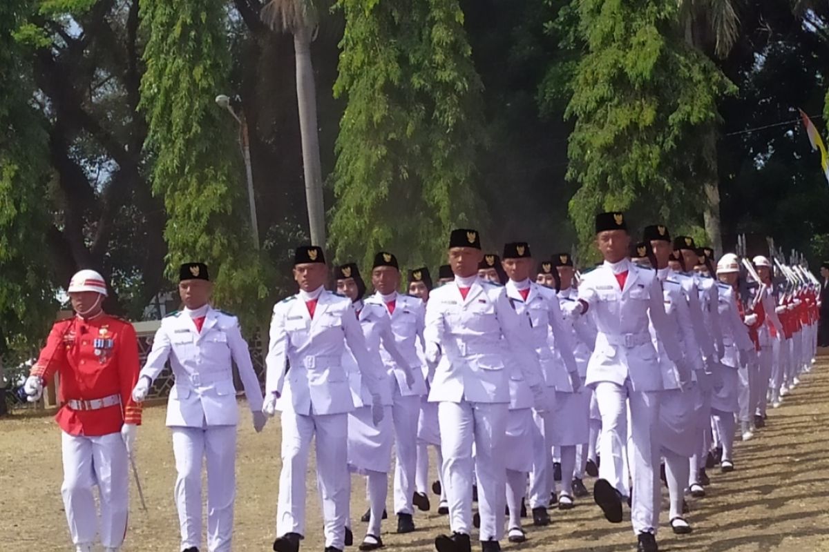 Upacara peringatan hari kemerdekaan di Lampung akan digelar secara terbatas