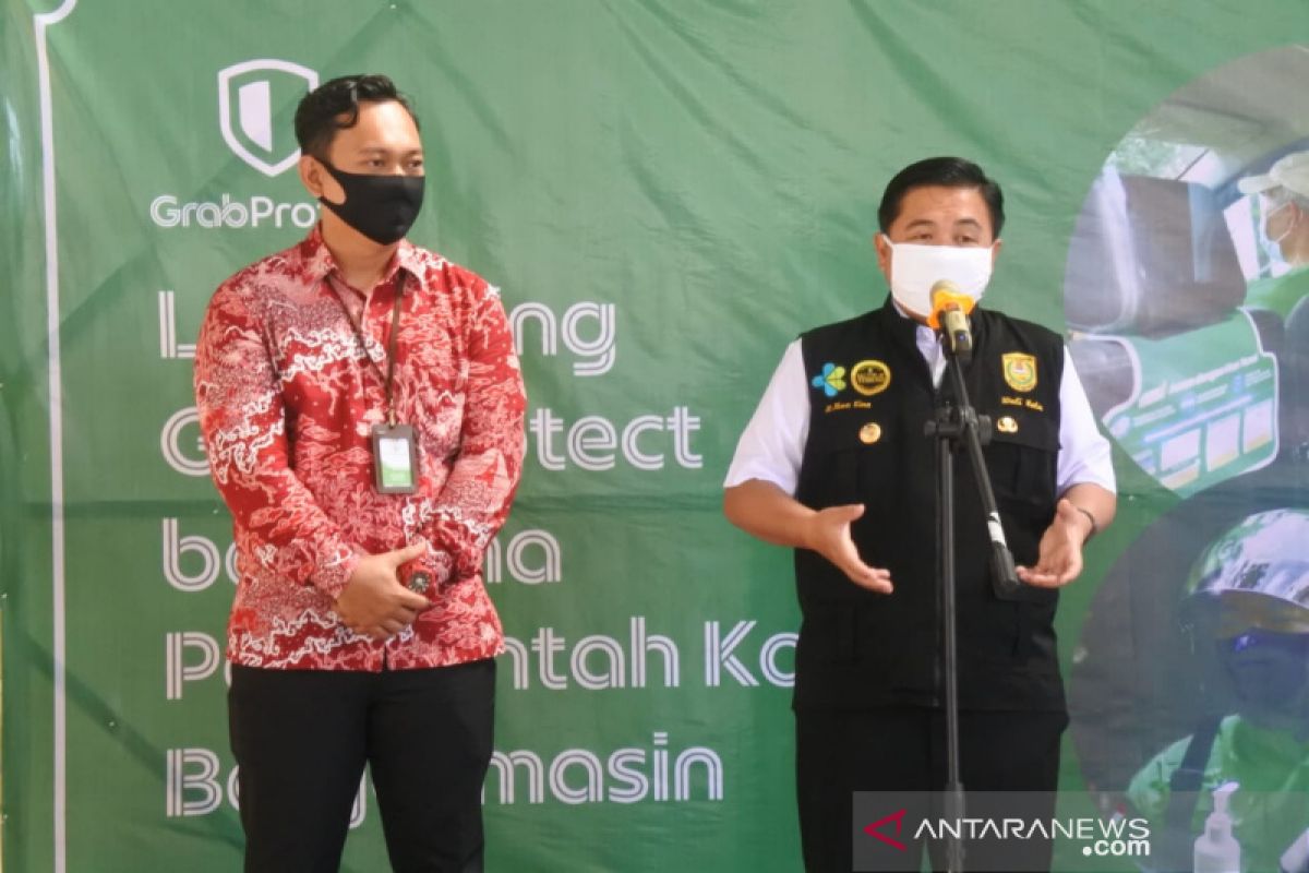 Pemkot Banjarmasin dukung Grab untuk berikan standar kebersihan bagi pelanggan