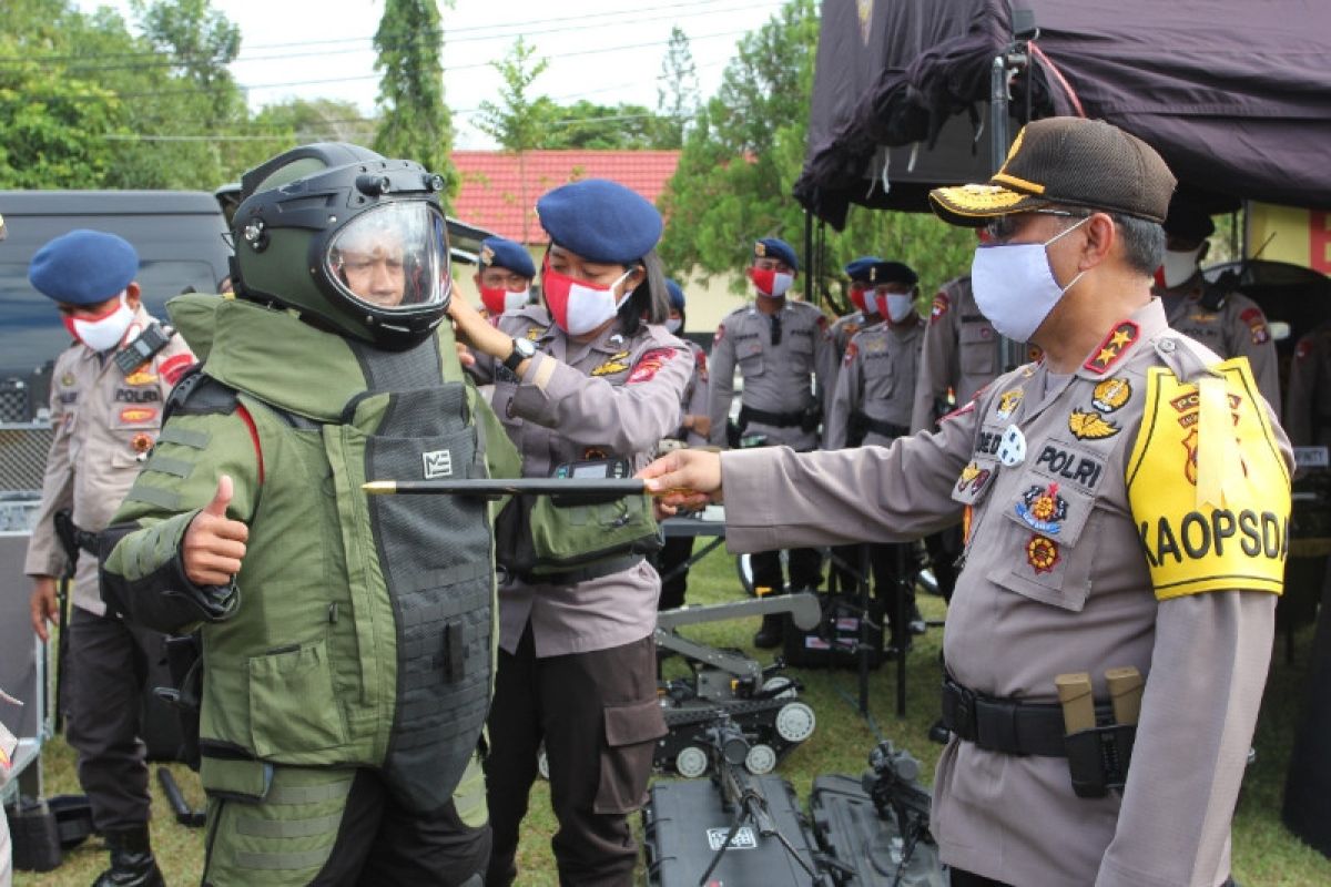 Kapolda Kalteng ingatkan operator sarpras memperbanyak berlatih