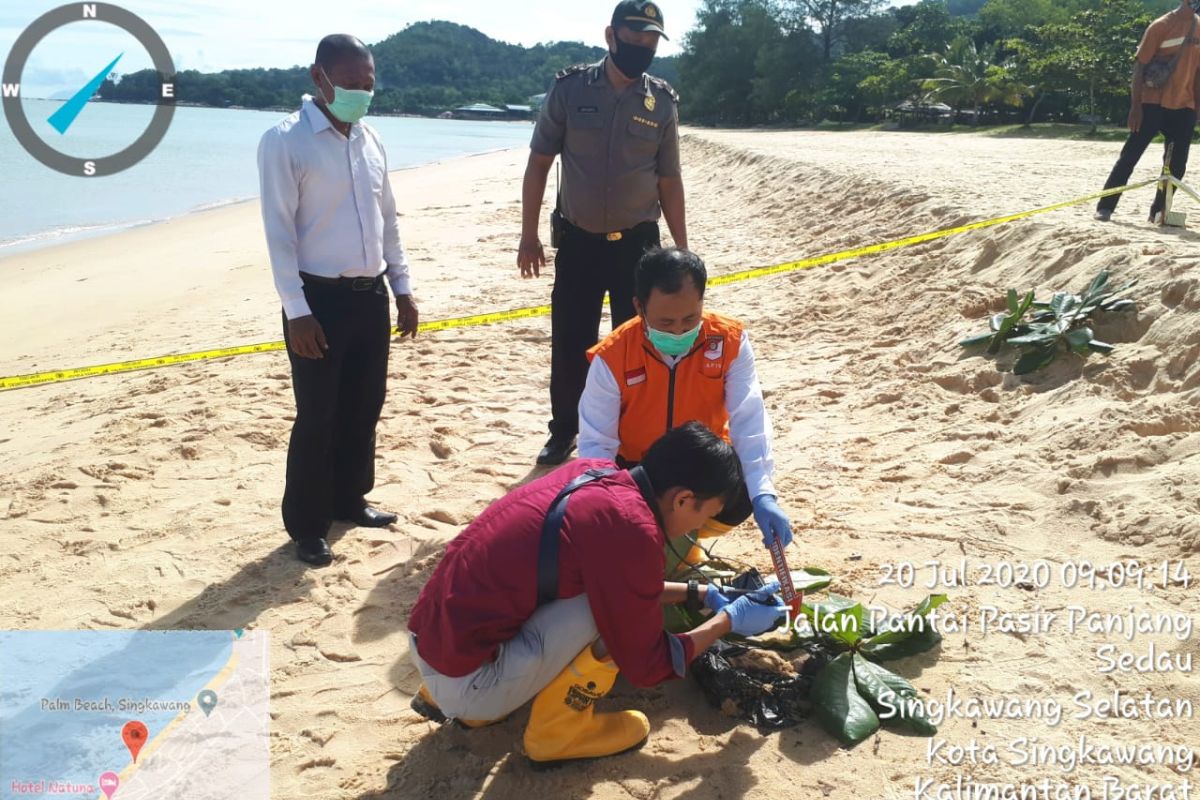 Jasad bayi di pantai, Satreskrim Singkawang lakukan penyelidikan menyeluruh