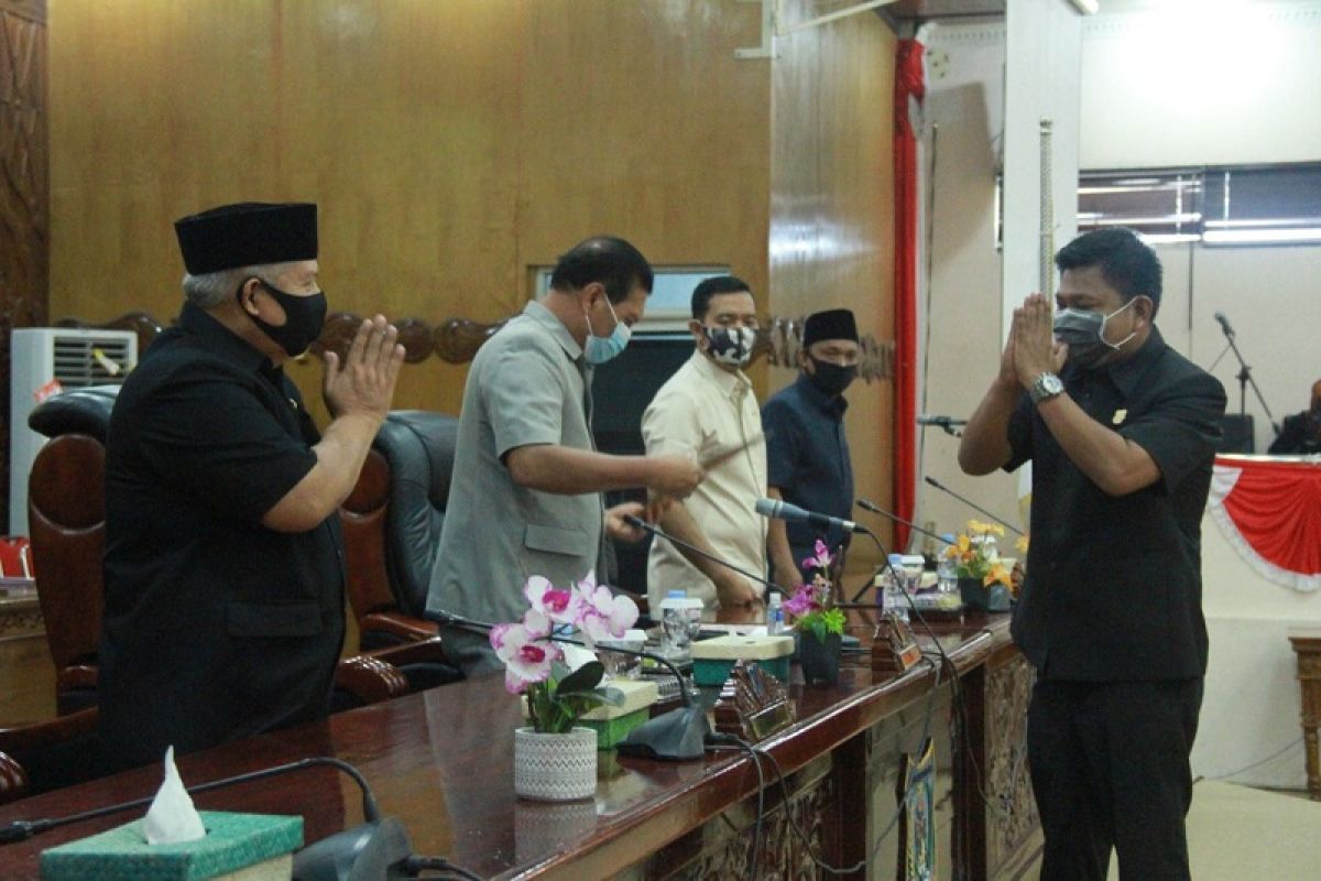 Raihan opini WTP Tanjabbar peroleh apresiasi dewan pada paripurna penyampaian pemandangan umum fraksi