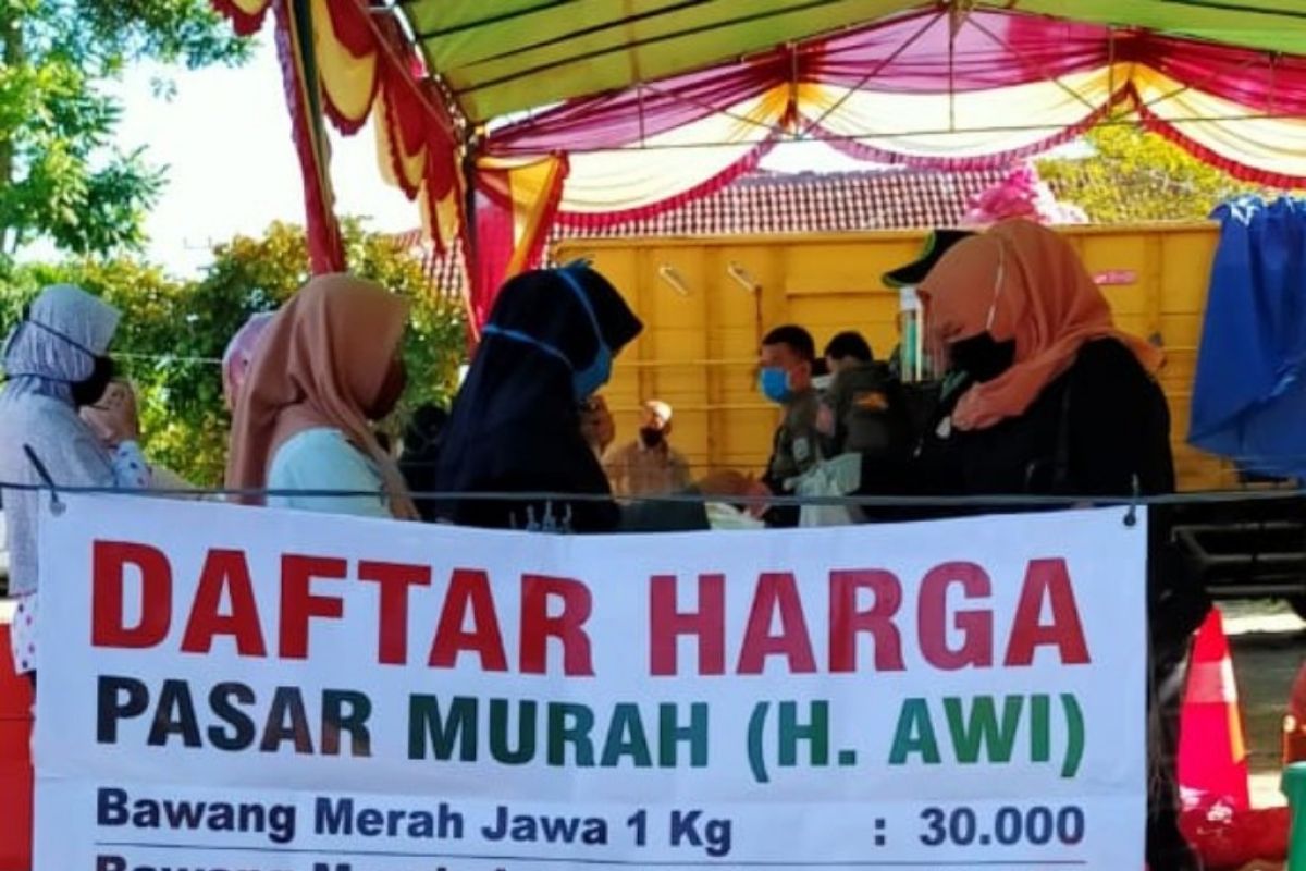 Pemkab Bangka Barat gelar pasar murah jelang Idul Adha di Mentok