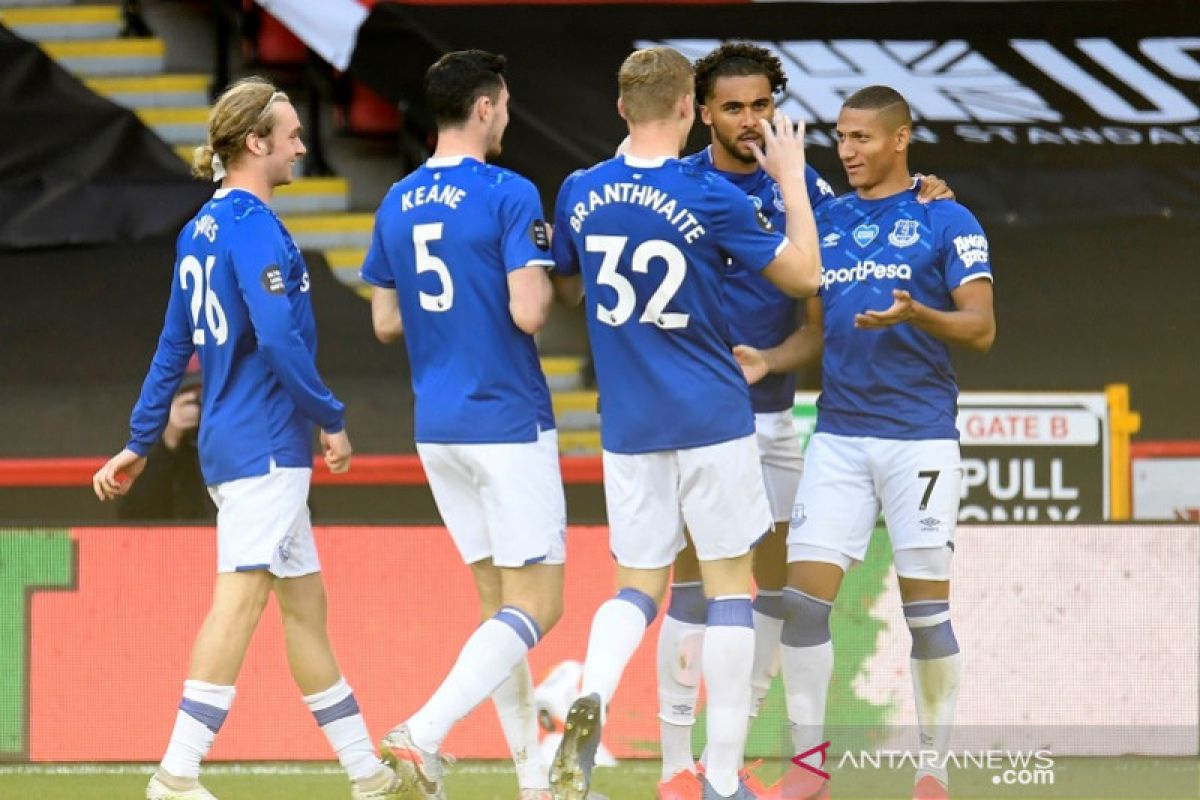 Everton atasi Sheffield, Brighton dan Newcastle  berbagi poin