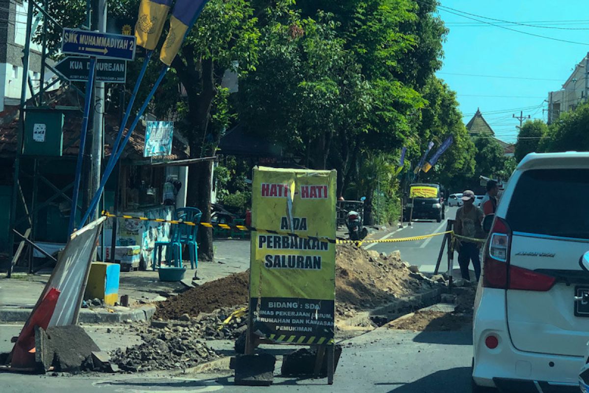 Pemkot Yogyakarta intensifkan perbaikan saluran antisipasi banjir musim hujan