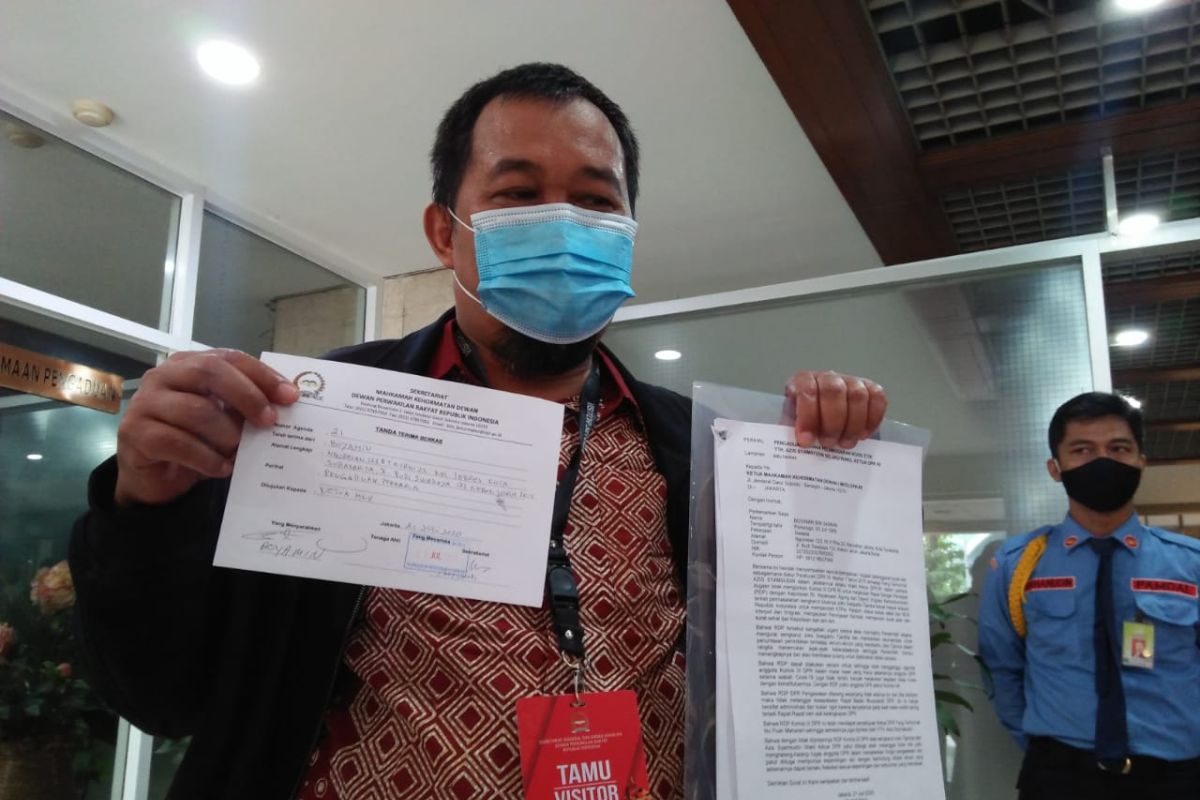 MAKI laporkan Wakil Ketua DPR RI Azis Syamsuddin ke MKD