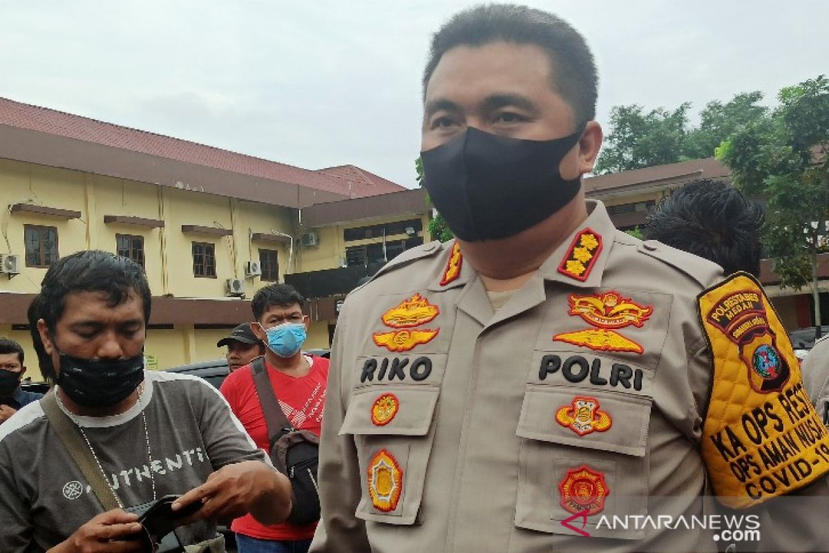 Anggota DPRD Sumut aniaya polisi di Medan ditetapkan sebagai tersangka