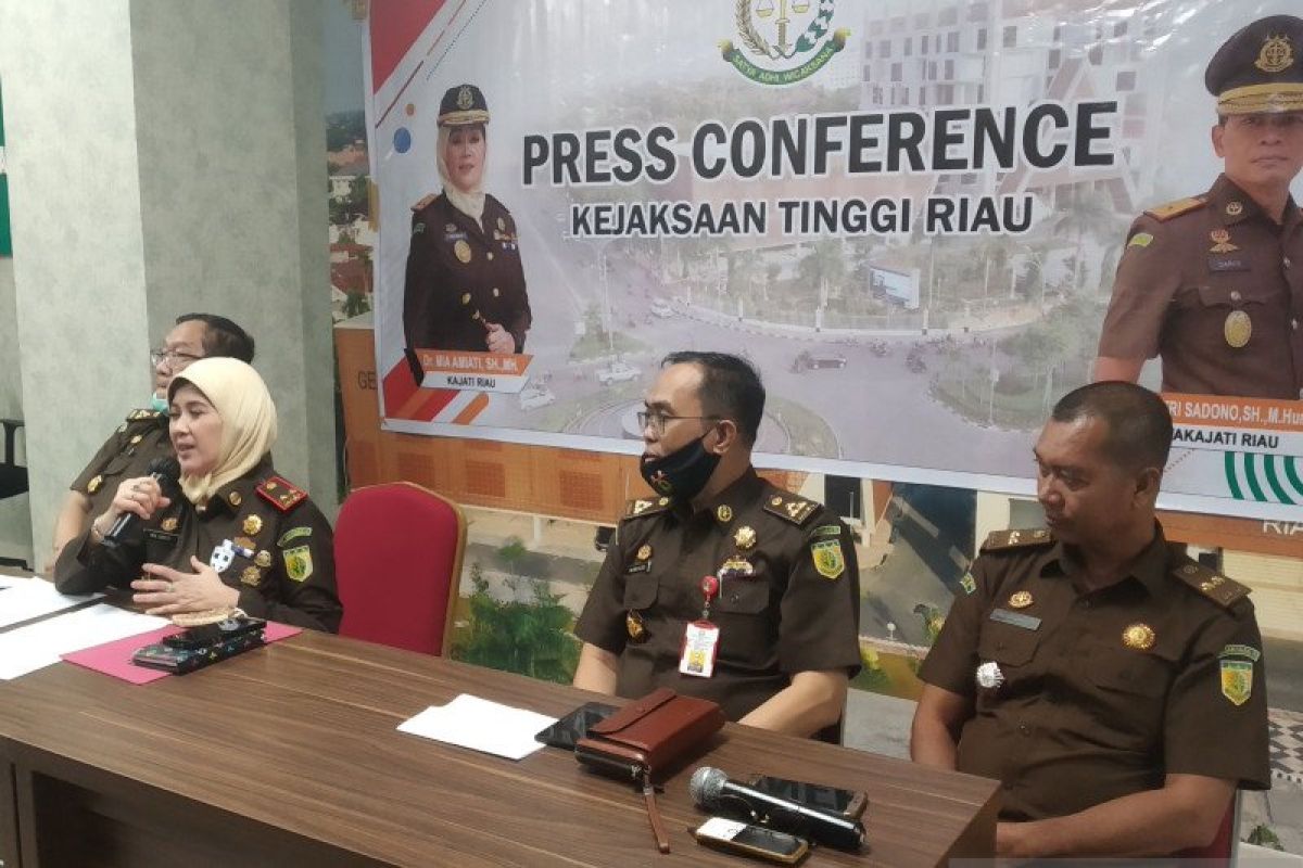 Kejati tetapkan dua tersangka dugaan korupsi di Disdik Riau