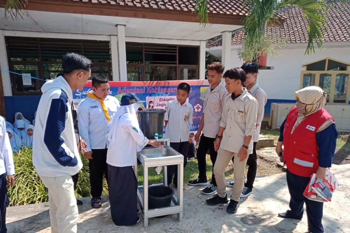 PMI Cianjur sosialisasikan adaptasi kebiasaan baru kepada pelajar