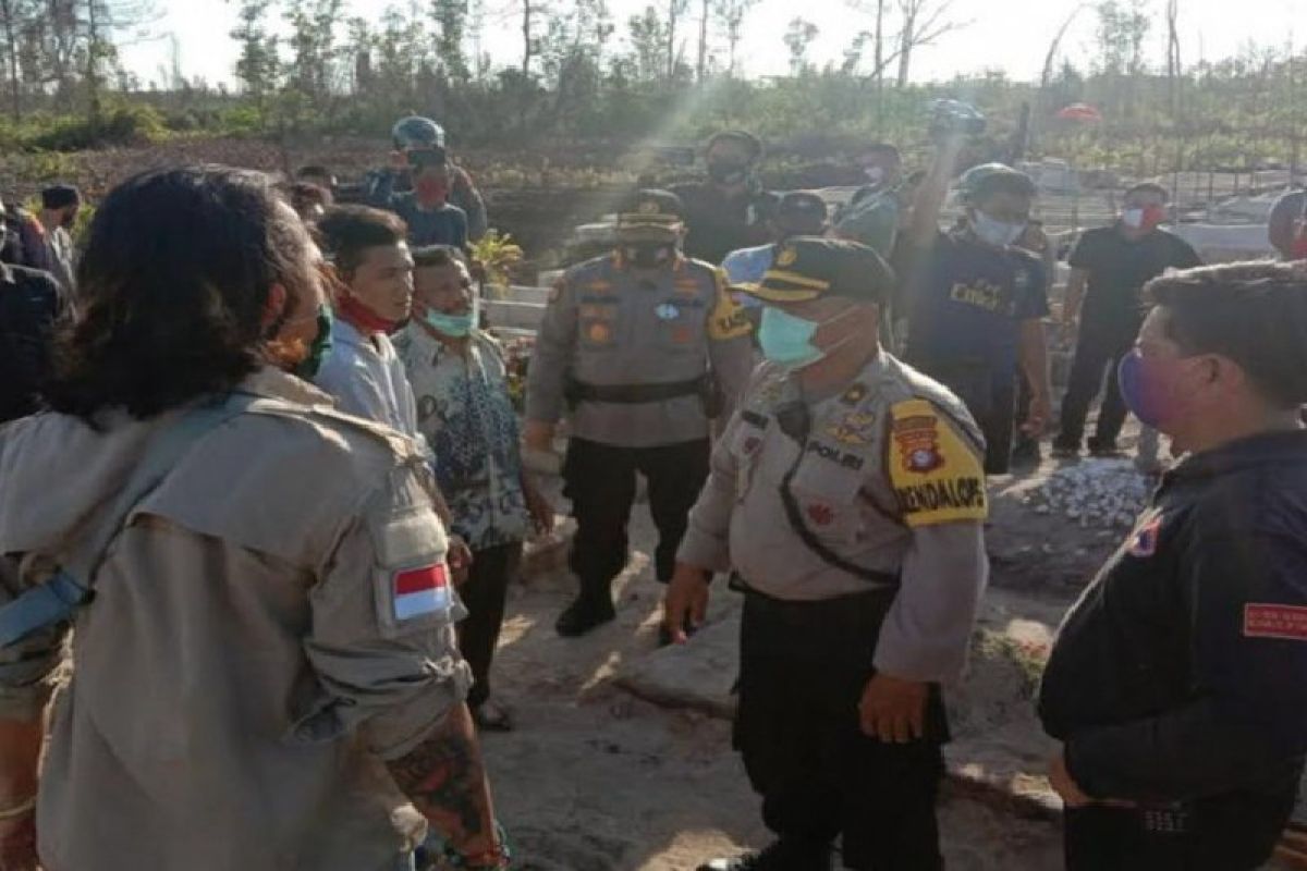 Polisi amankan  terduga penganiaya petugas COVID-19 Palangka Raya