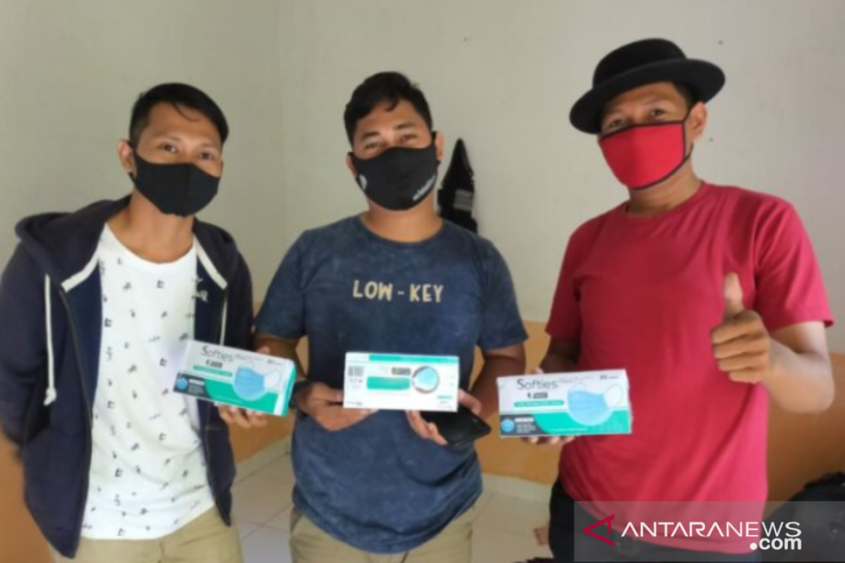 PWI Kaltara salurkan bantuan masker kepada awak media