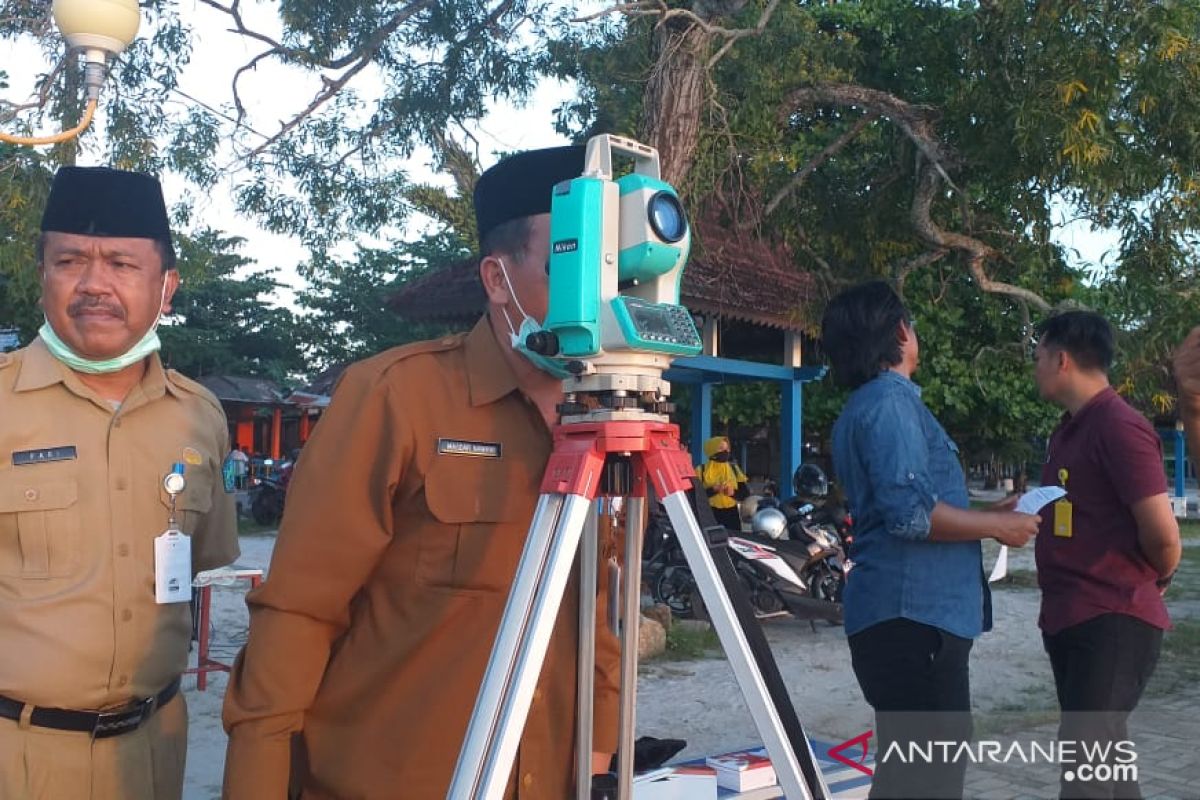 Kemenag Belitung gelar rukyatul hilal awal Zulhijjah 1441 Hijriah